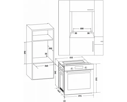 Духовой шкаф Schaub Lorenz SLB EW6313 белая