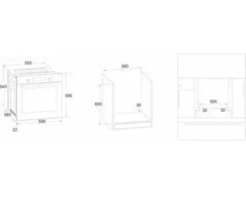 Духовой шкаф Simfer B6GM12016
