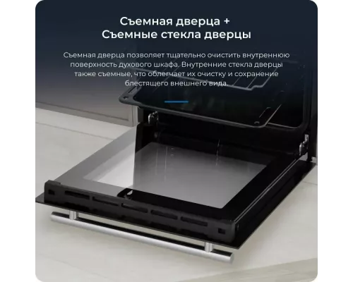 Духовой шкаф ZUGEL ZOE451W белый