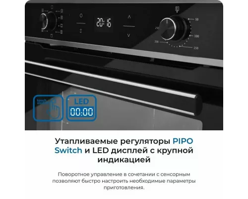 Духовой шкаф ZUGEL ZOE602W белый