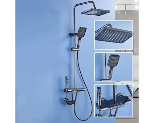 Душевая стойка Dikalan AL9082-G