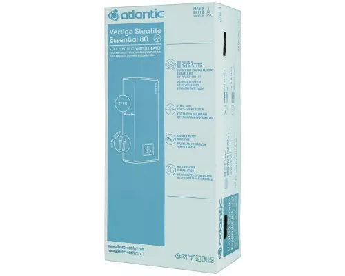 Электрический водонагреватель ATLANTIC Vertigo Steatite 80 E