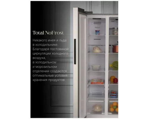 Холодильник Ascoli ACDS450WIB