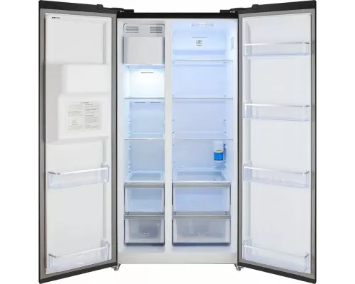 Холодильник HIBERG RFS-650DX NFGB inverter