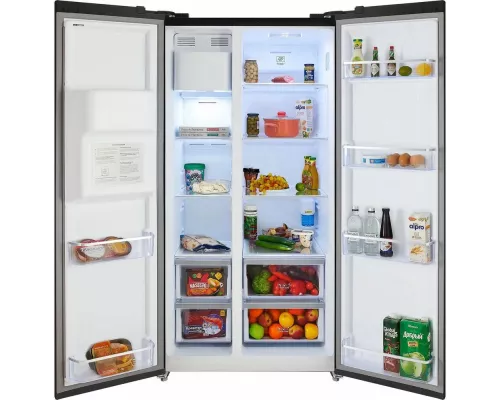 Холодильник HIBERG RFS-650DX NFGB inverter