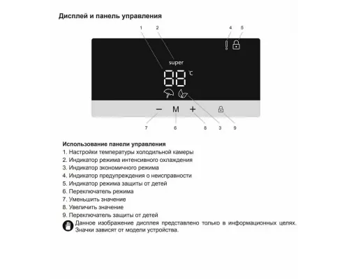 Холодильник Jacky's JL FW1860 белый