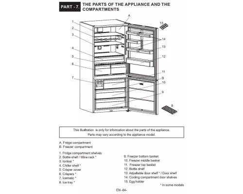 Холодильник Jacky's JR FV568EN