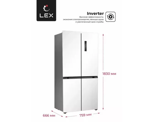 Холодильник LEX LCD432WID