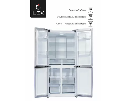 Холодильник LEX LCD432WID