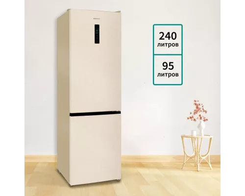 Холодильник NORDFROST RFC 390D NFYm