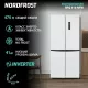 Холодильник NORDFROST RFQ 510 NFW inverter