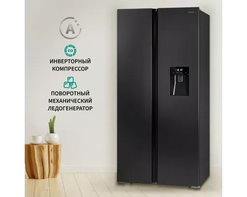 Холодильник NORDFROST RFS 484D NFXd inverter