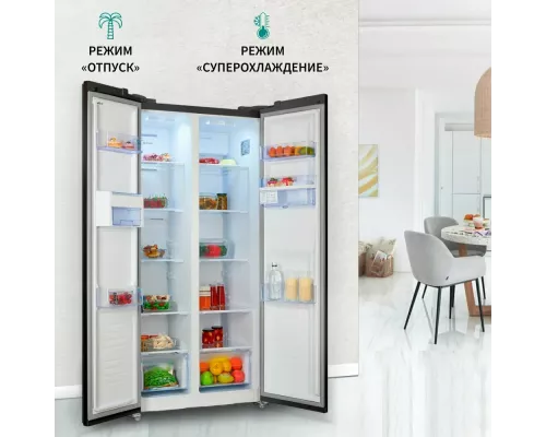 Холодильник NORDFROST RFS 484D NFXd inverter