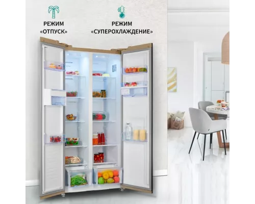 Холодильник NORDFROST RFS 484D NFYm inverter