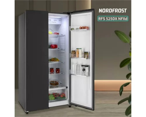 Холодильник NORDFROST RFS 525DX NFXd inverter