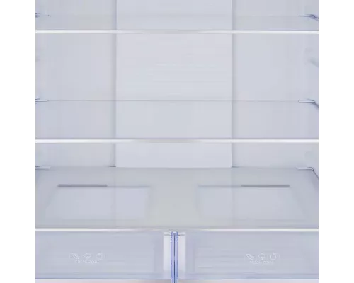 Холодильник TESLER RCD-482I BLACK GLASS