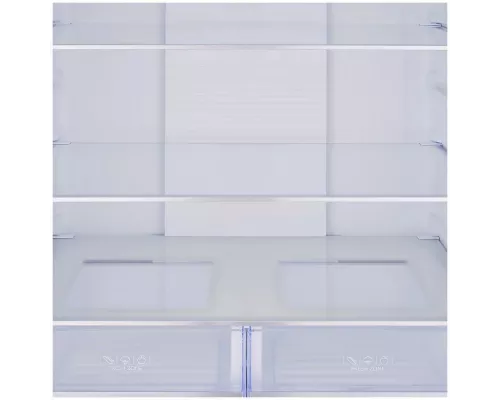 Холодильник TESLER RCD-482I WHITE GLASS