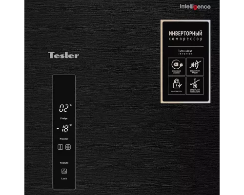 Холодильник TESLER RCD-545I GRAPHITE