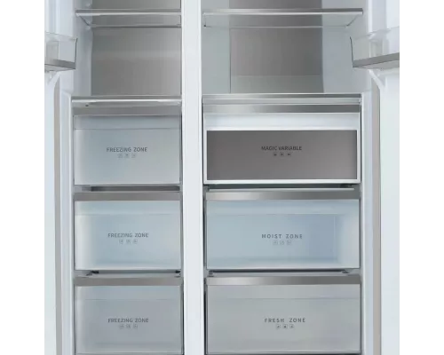 Холодильник TESLER RSD-537BI SPARKLING WHITE