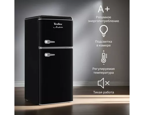 Холодильник TESLER RT-132 BLACK