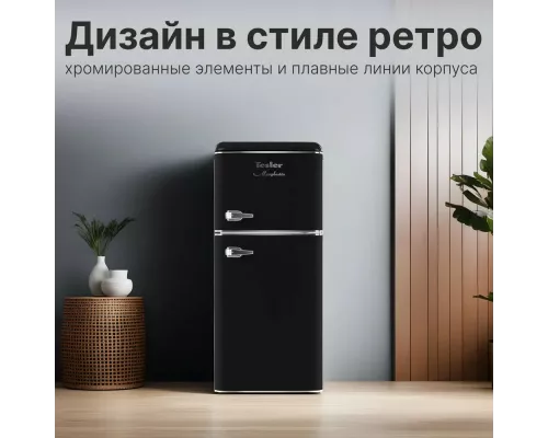 Холодильник TESLER RT-132 BLACK