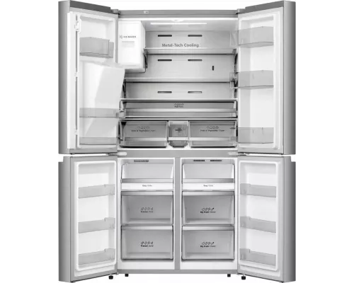 Холодильник Weissgauff WCD 685 NFX NoFrost Inverter