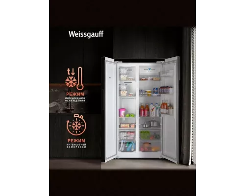 Холодильник Weissgauff WSBS 600 WG NoFrost Inverter