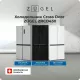 Холодильник ZUGEL ZRCD430B черный
