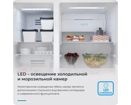 Холодильник ZUGEL ZRSS630B черный