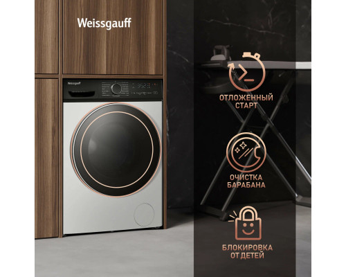Стиральная машина Weissgauff WM 4627 Touch Inverter Steam белый Стиральная машина Weissgauff WM 4627 Touch Inverter Steam белый