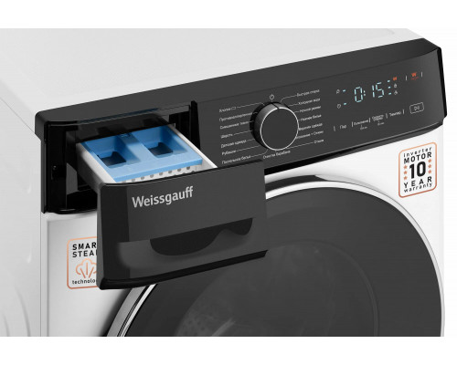 Стиральная машина Weissgauff WM 4627 Touch Inverter Steam белый Стиральная машина Weissgauff WM 4627 Touch Inverter Steam белый