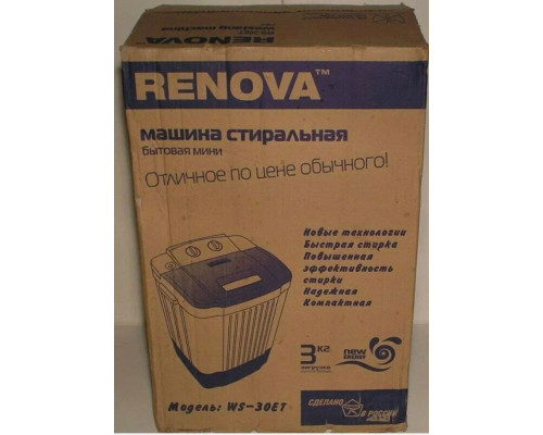 Активаторная стиральная машина Renova WS-30ЕT белый