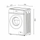 Стиральная машина LEX LWM06010BLIDsmall черно-белый