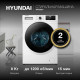 Стиральная машина Hyundai WFE8201 белый