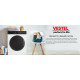 Стиральная машина VESTEL WMS7120T2S темное серебро/черный