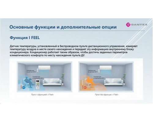 Сплит-система Dantex RK-12ENT4/RK-12ENT4E Сплит-система Dantex RK-12ENT4/RK-12ENT4E
