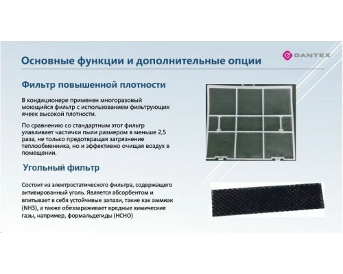 Сплит-система Dantex RK-12ENT4/RK-12ENT4E Сплит-система Dantex RK-12ENT4/RK-12ENT4E