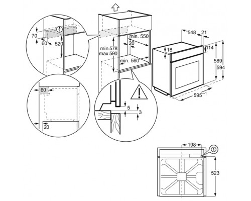 Духовой шкаф Electrolux EOE7C31V Духовой шкаф Electrolux EOE7C31V