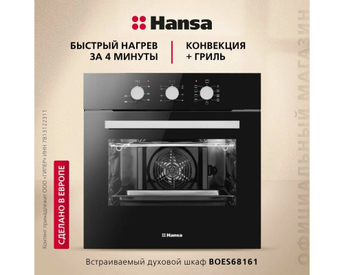 Духовой шкаф Hansa BOES68161 Духовой шкаф Hansa BOES68161