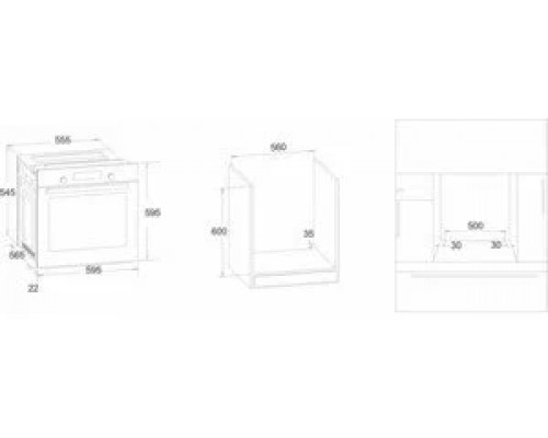 Духовой шкаф Simfer B6GM12016 Духовой шкаф Simfer B6GM12016