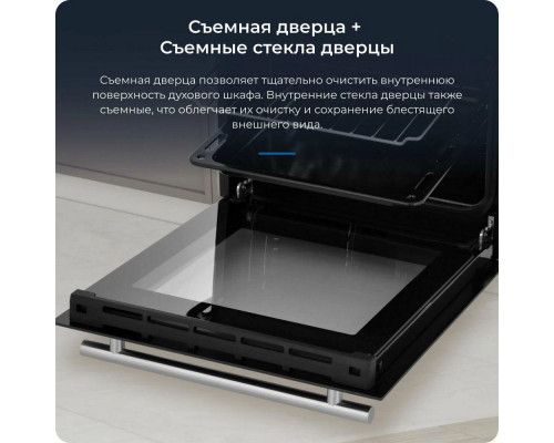 Духовой шкаф ZUGEL ZOE451B черный Духовой шкаф ZUGEL ZOE451B черный