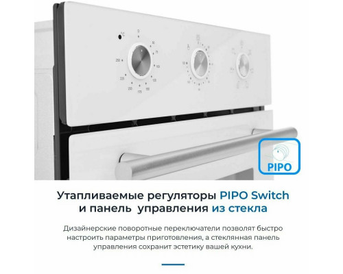 Духовой шкаф ZUGEL ZOE451W белый Духовой шкаф ZUGEL ZOE451W белый