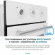 Духовой шкаф ZUGEL ZOE451W белый