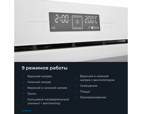 Духовой шкаф ZUGEL ZOE601W белый Духовой шкаф ZUGEL ZOE601W белый