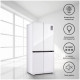 Холодильник TESLER RCD-482I WHITE GLASS