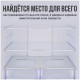 Холодильник TESLER RCD-482I WHITE GLASS