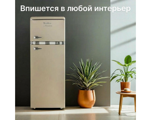 Холодильник TESLER RT-217 SAND GREY Холодильник TESLER RT-217 SAND GREY