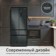 Холодильник TESLER RFD-427BI SPARKLING GREY