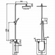 Душевая стойка ALMAes ECO GK-0328