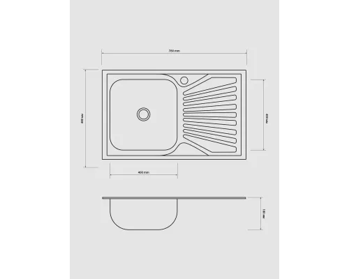 Кухонная мойка FABIA 62322L